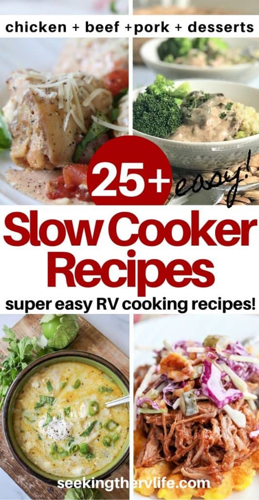 Slow Cooker Camping Recipes, RV & Camper Van