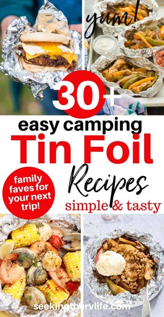 30+ Foil Packet Meals | Foil Packet Meals | Camping Food | RV Cooking