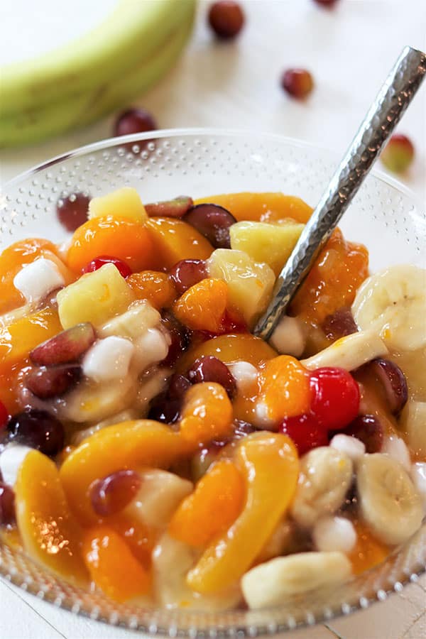 Quick & Simple Canned Fruit Salad Recipe Seeking The RV Life